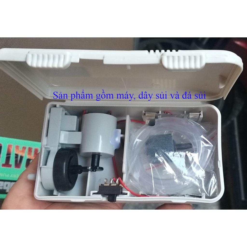 Máy thổi oxy DÙNG PIN đại thích hợp cho hồ cá cảnh, hồ thủy sinh và đi câu cá