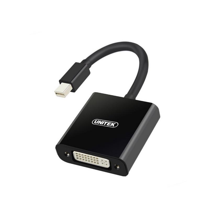 Cáp chuyển mini Displayport sang DVI Unitek Y-6326 MINI DP TO DVI - HÀNG CHÍNH HÃNG