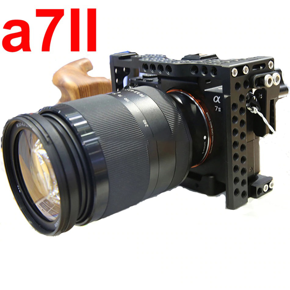 Khung gắn máy ảnh, camera Sony a7II/a7RII/a7SII FUUS4 HỢP KIM NHÔM - Hàng chính hãng