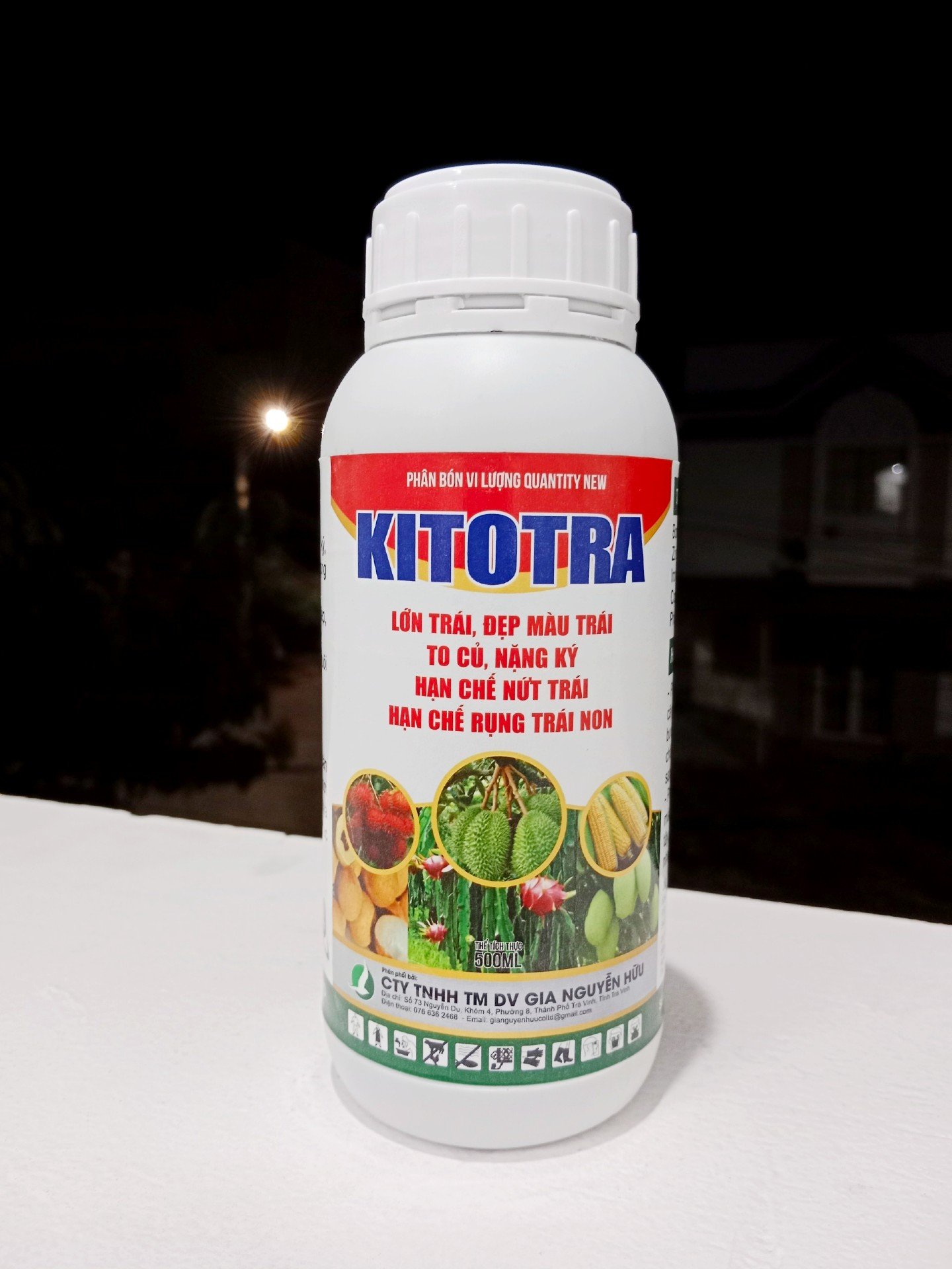 KITITRA TĂNG TRỌNG LƯỢNG TRÁI