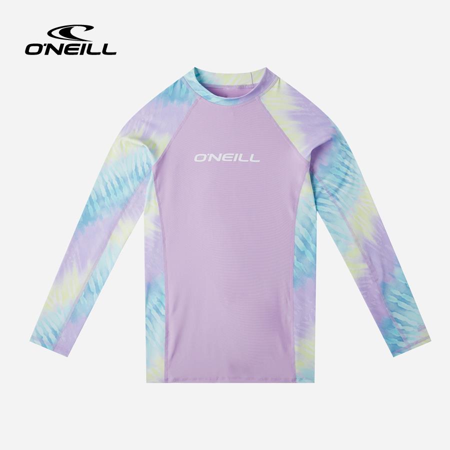 Áo bơi chống nắng bé gái Oneill Printed Skin - 3800050-35046