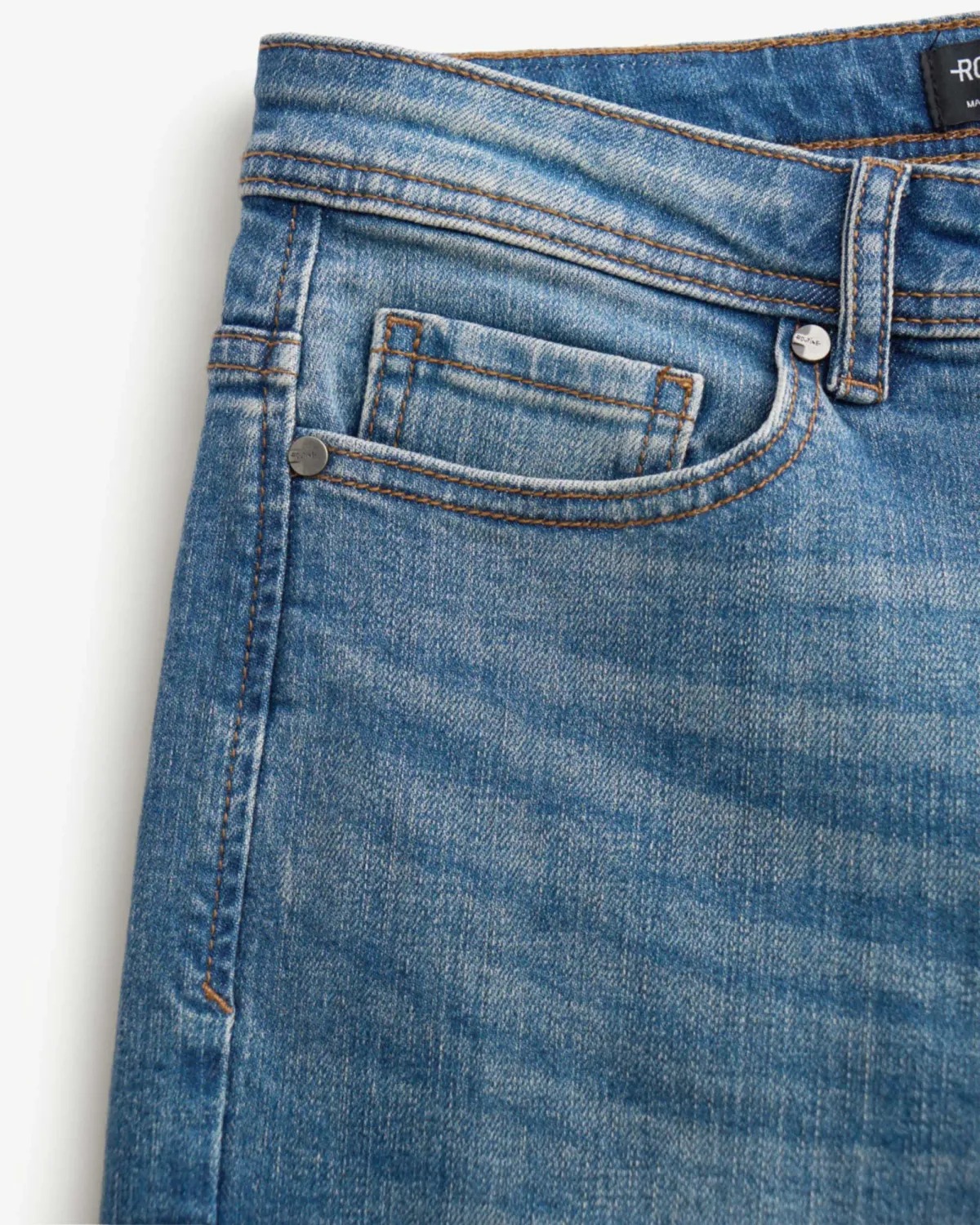 Quần Jeans Nam Ống Ôm Wash Form Slim Cropped - ROUTINE 10F25DPA060