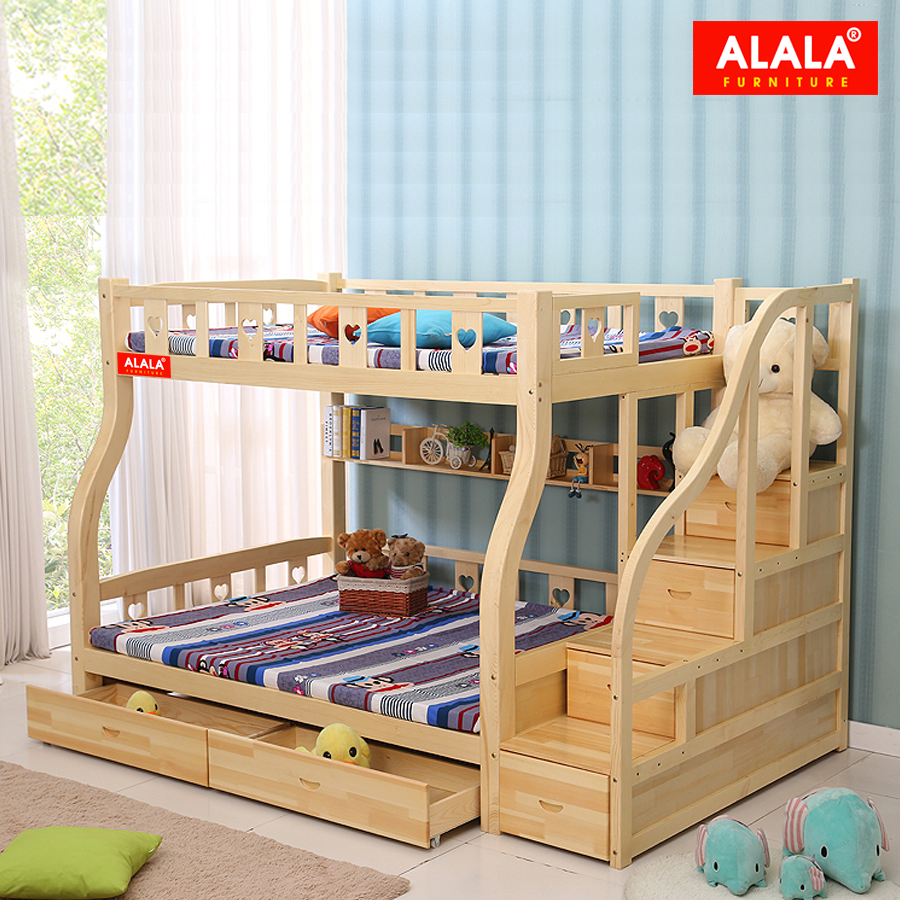 Giường tầng ALALA101 Cao Cấp - Thương hiệu ALALA