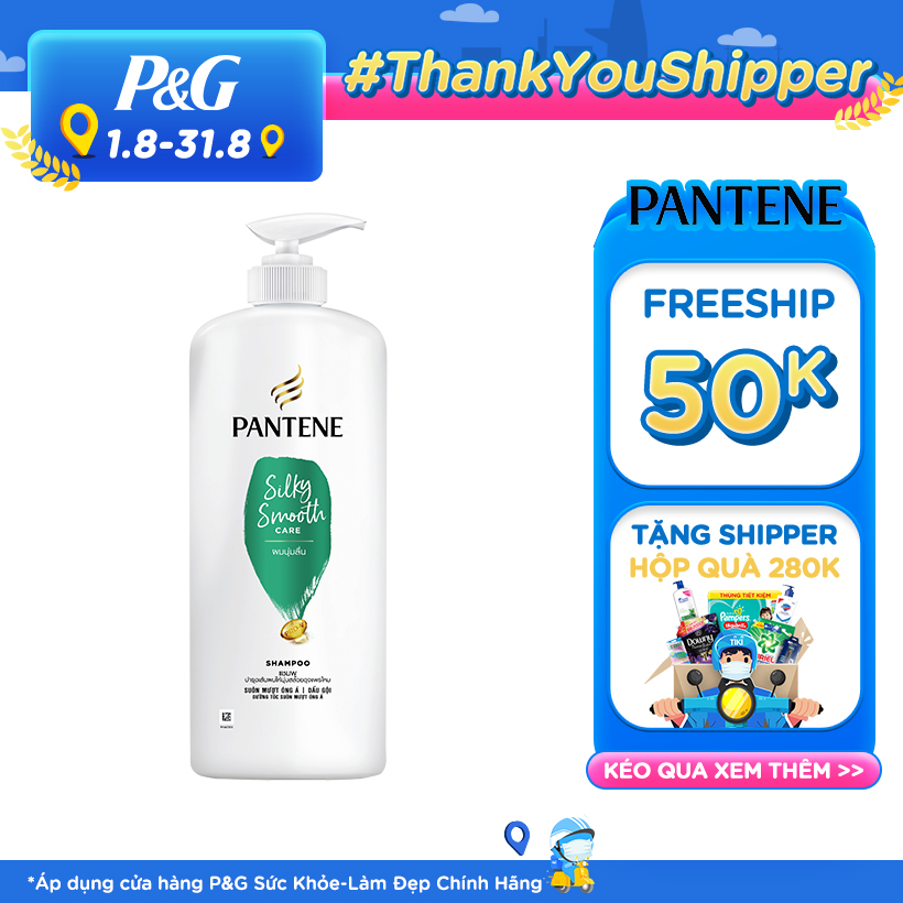 Dầu Gội Pantene Mượt Mà Óng Ả (1200ML)