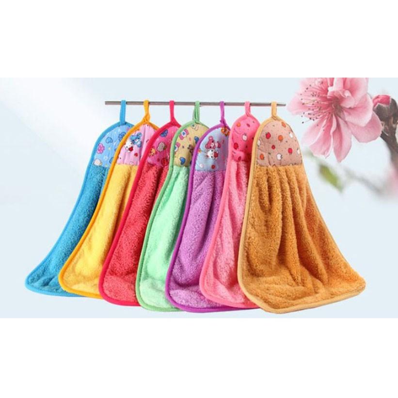 Khăn lau tay nhà bế kt 26x42 cm dày dặn thấm hút cực tốt