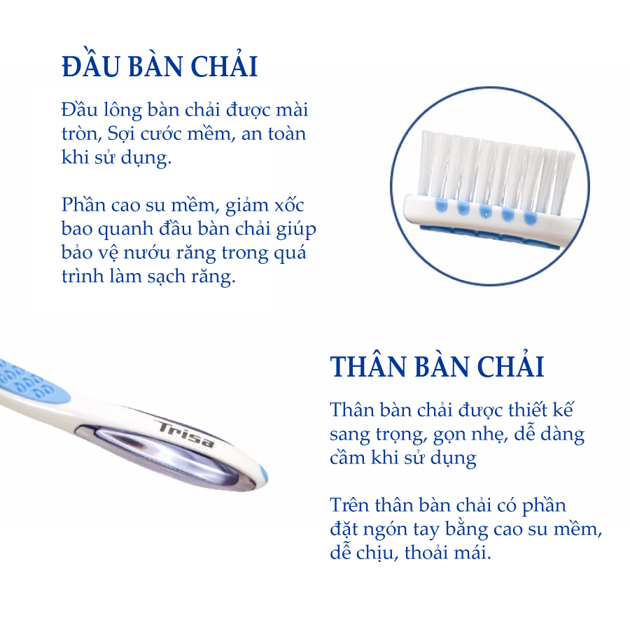 Bàn Chải Đánh Răng Trisa Pro Sensitive