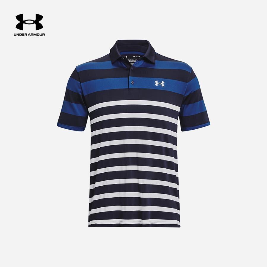 Áo polo thể thao nam Under Armour Playoff 3.0 Stripe - 1378676-411