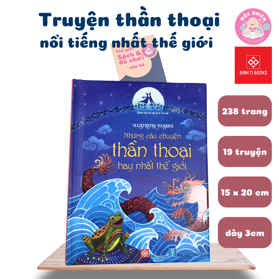 Truyện Cổ Tích, Thần Thoại, Dân Gian, Andersen, Grimm, Nghìn Lẻ Một Đêm - Đinh Tị Truyện Kể Kinh Điển Illustrated Classics - Truyện Thần Thoại