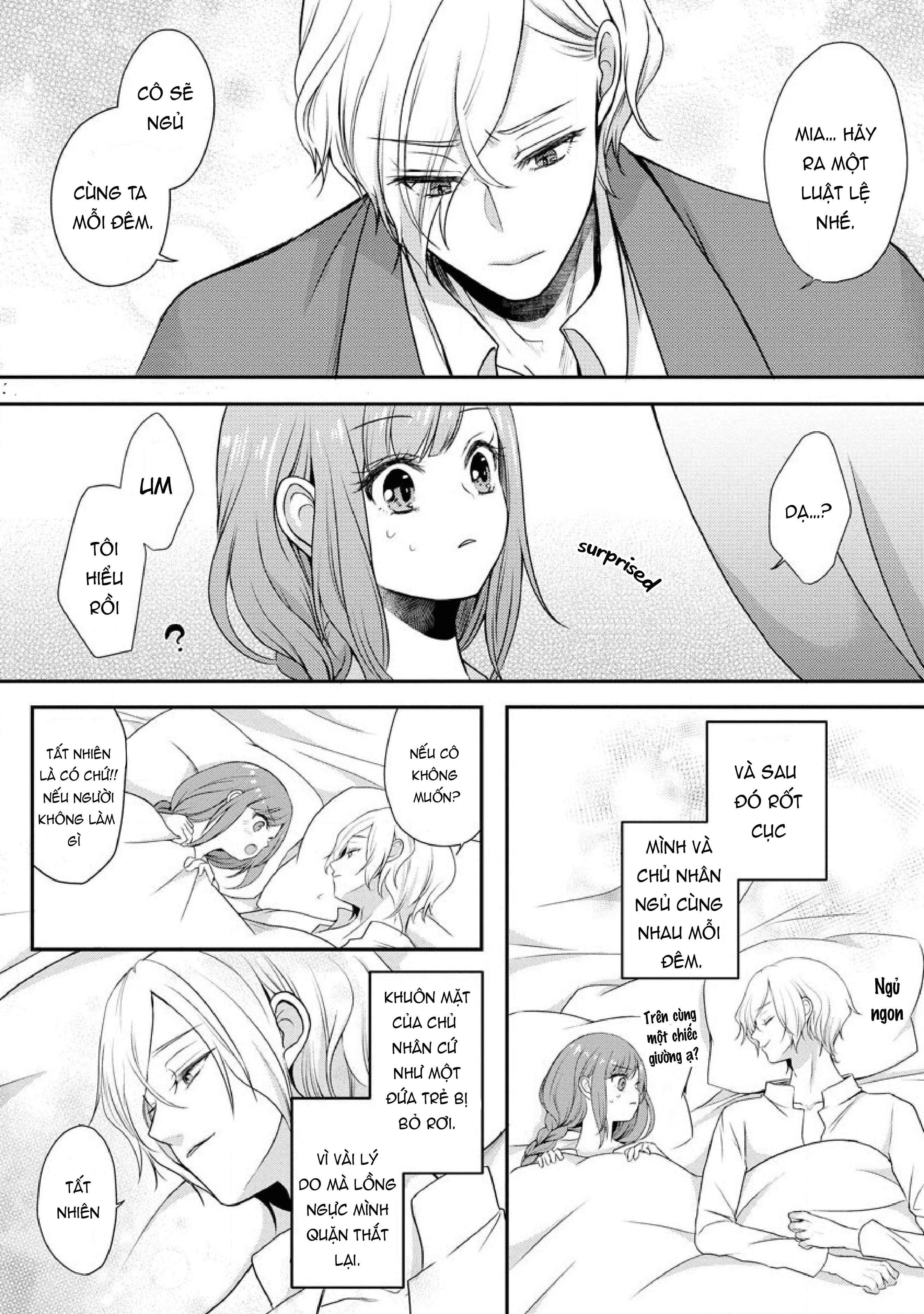 cô hầu dễ thương cùng chàng quý tộc điển trai chapter 1.2 7