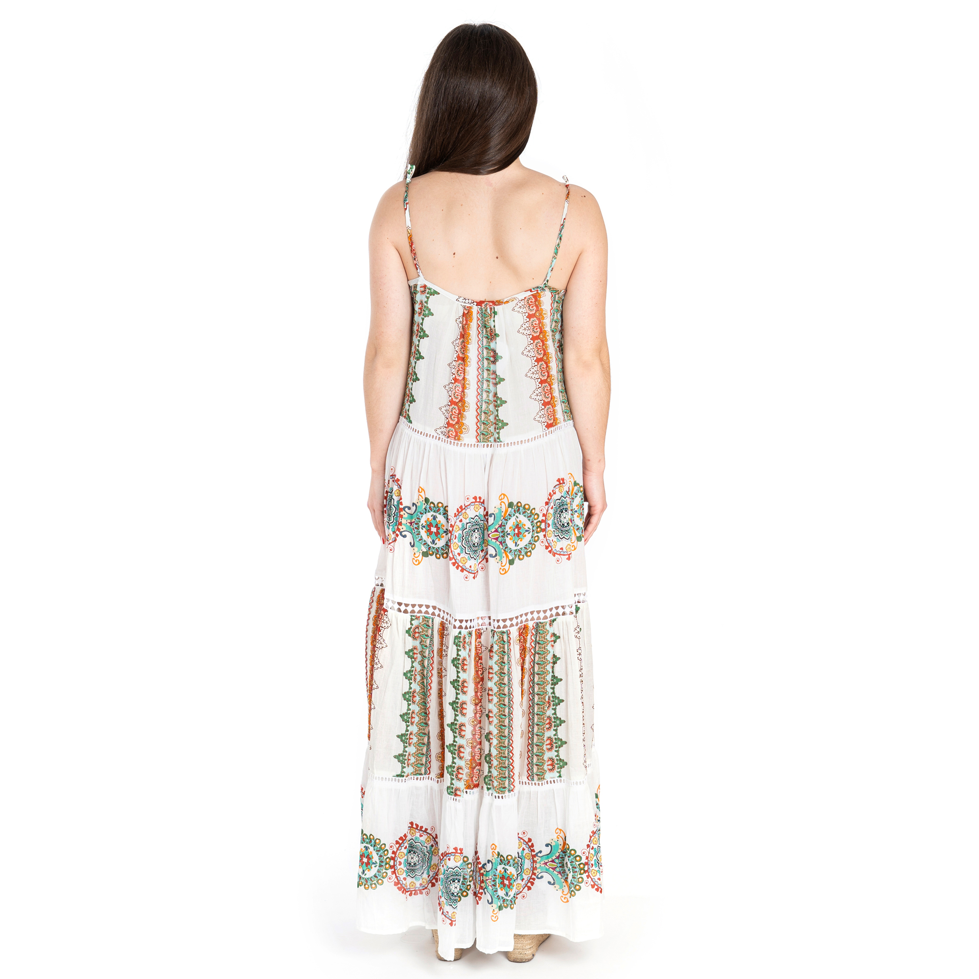 Maxi 2 Dây Cotton Isla Bonita IB23540-PR