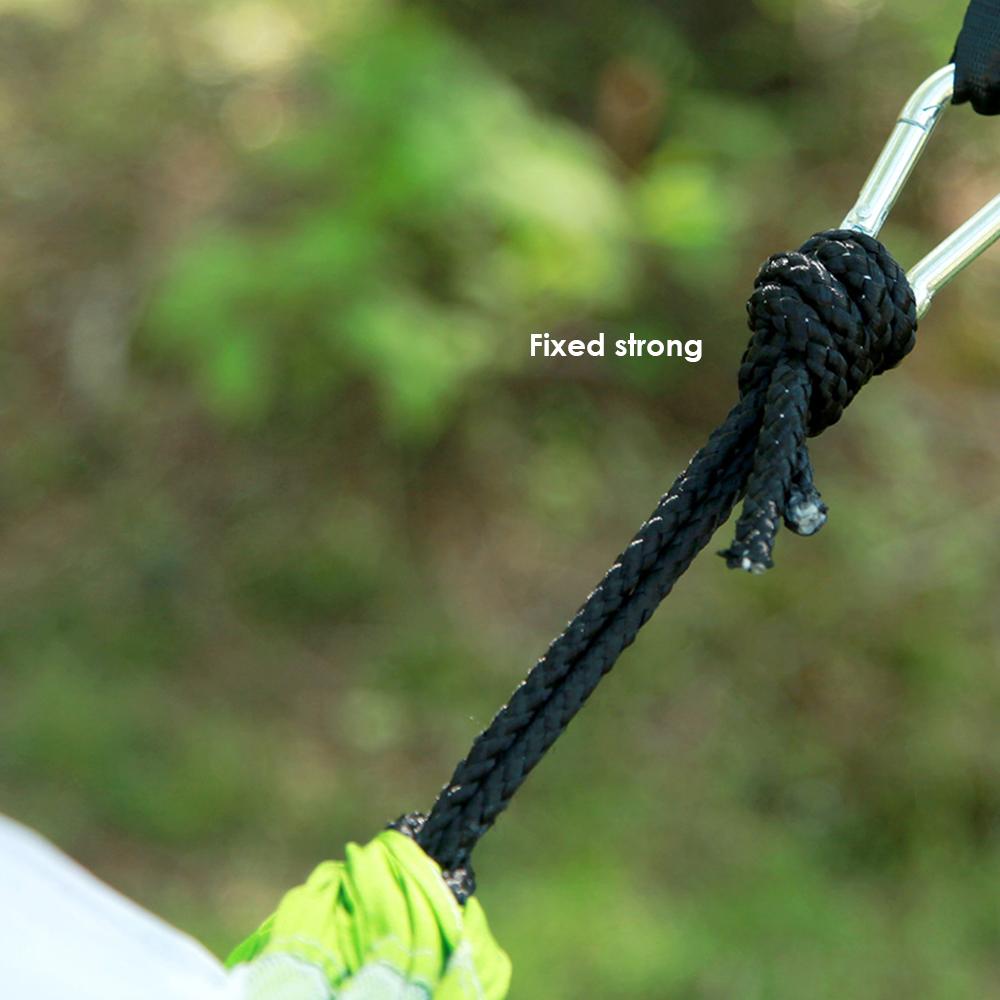 Cắm Trại/Vườn Võng Với Đèn Bắt Muỗi Đồ Gỗ Nội Ngoại Thất Giường Di Động Treo Giường Cường Lực Dù Giấc Ngủ Xoay For1-2 Người