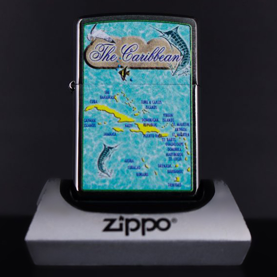 Bật Lửa Zippo 200 The Caribbean
