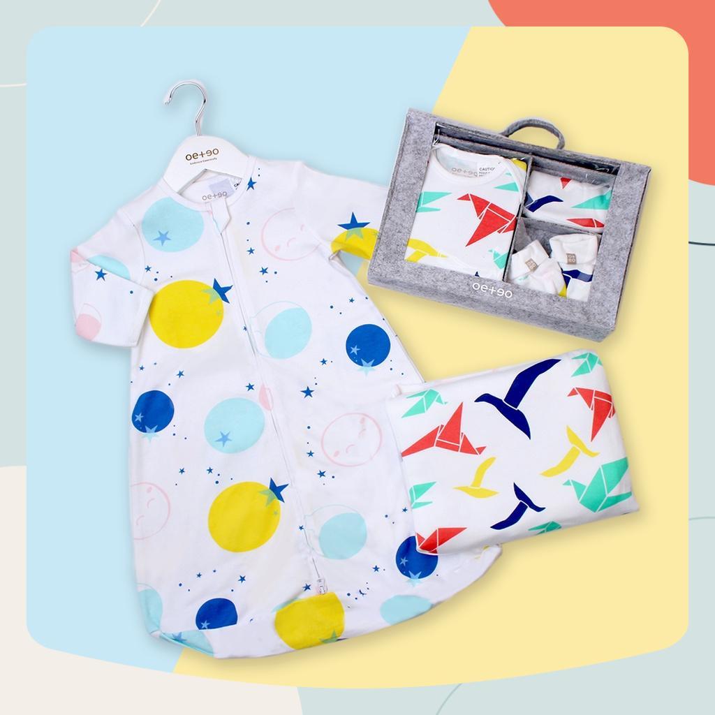 Túi ngủ cao cấp cho bé baby sleep bag OETEO