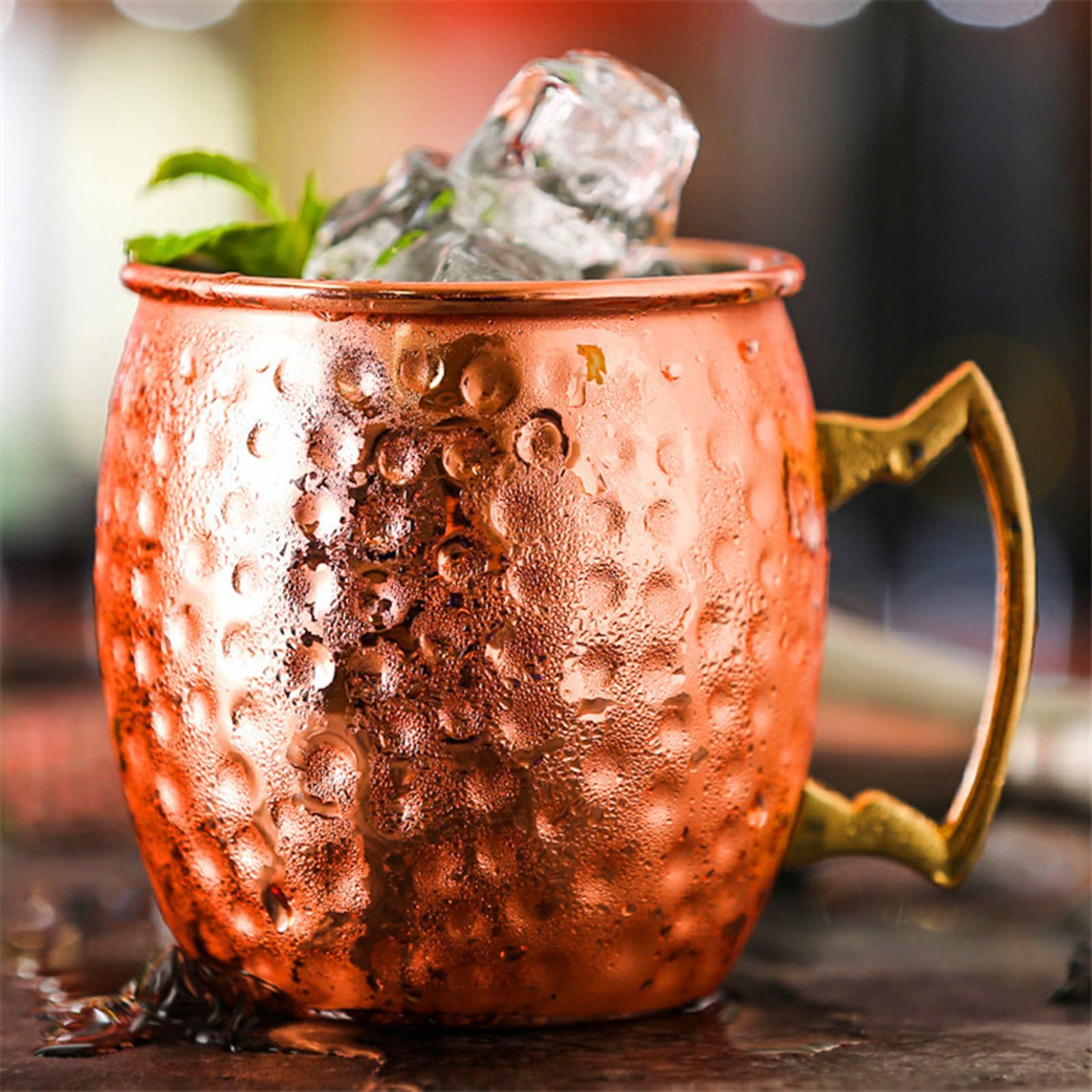 Ly uống cocktail bằng thép không gỉ, cốc uống nước có tay cầm