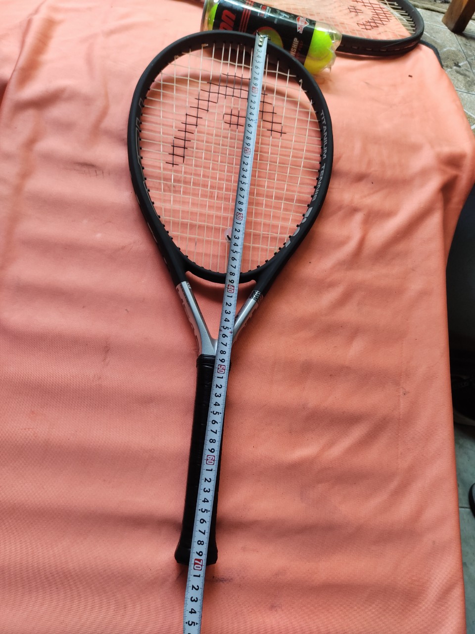 Vợt Tennis HEAD Titanium Ti.S6 115 inch 240 gram - hàng Mỹ tặng 3 trái banh - hàng 99 %