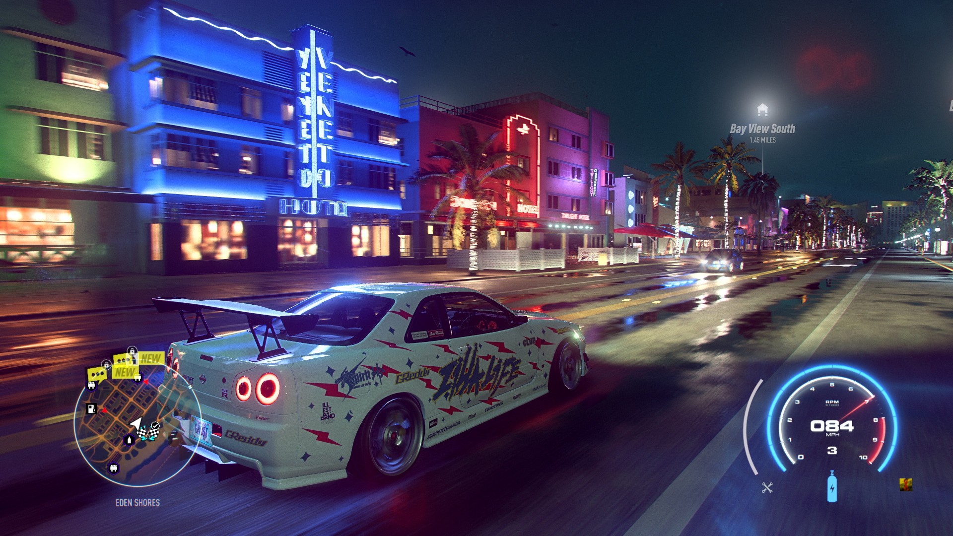 Đĩa Game PS4 Need For Speed Heat Hệ US - Hàng Nhập Khẩu