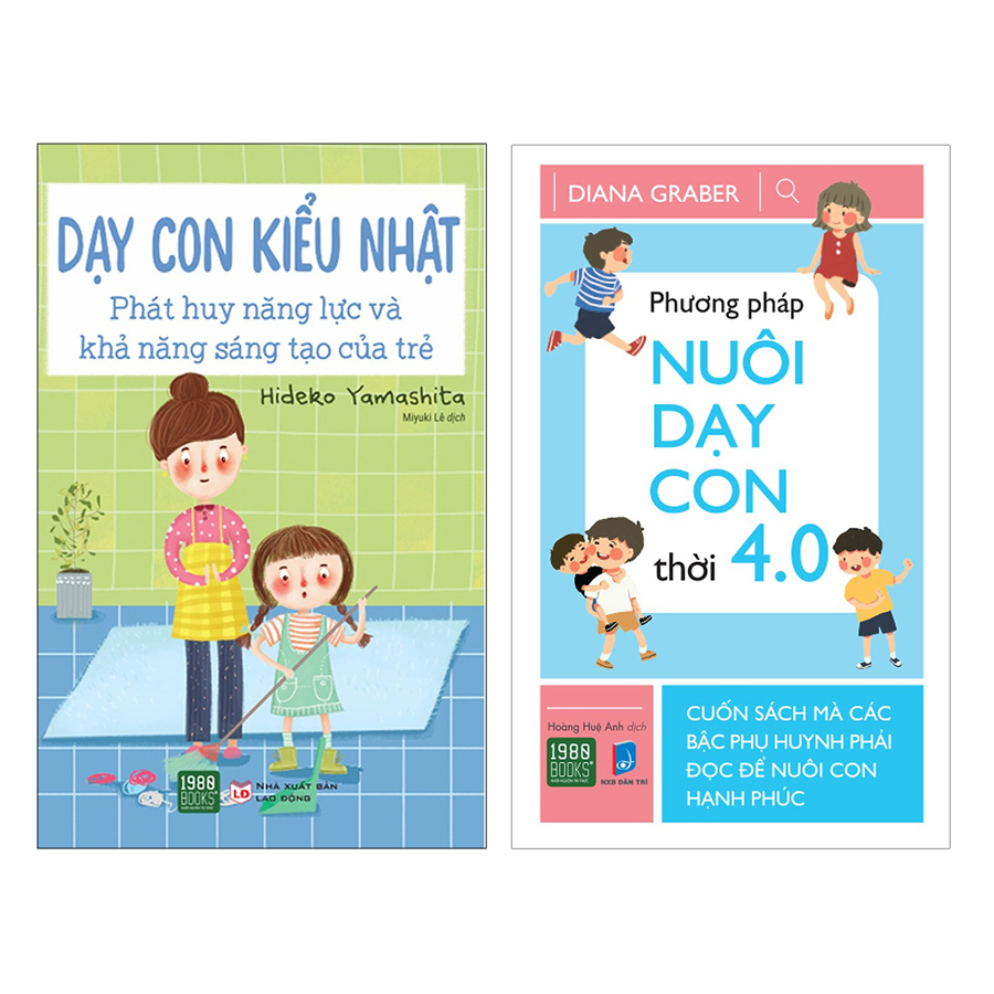 Combo Phương Pháp Nuôi Dạy Con Thời 4.0 + Dạy Con Kiểu Nhật