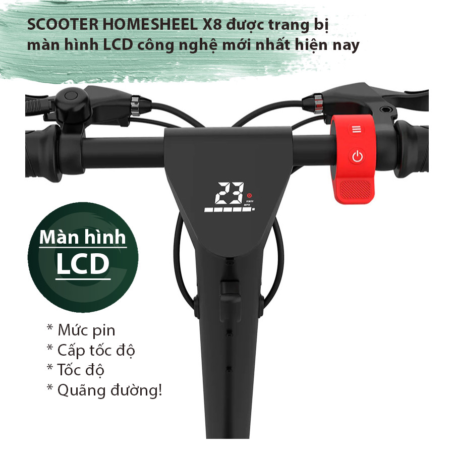 Xe Điện Homesheel Scooter X9 plus (New)