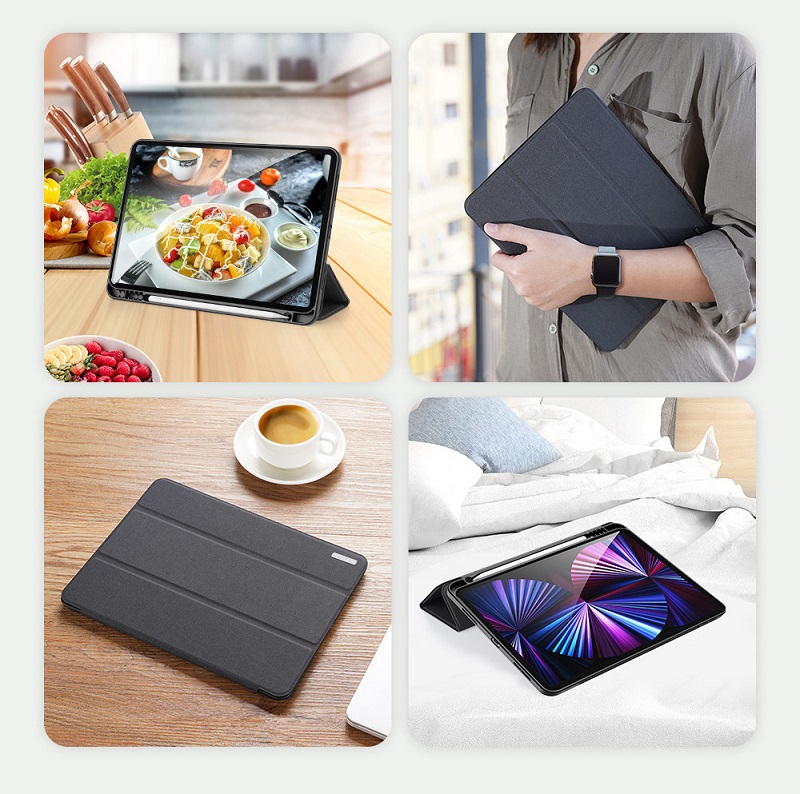 Bao da iPad Pro 11 inch 2021 Dux Ducis Domo - Hàng chính hãng