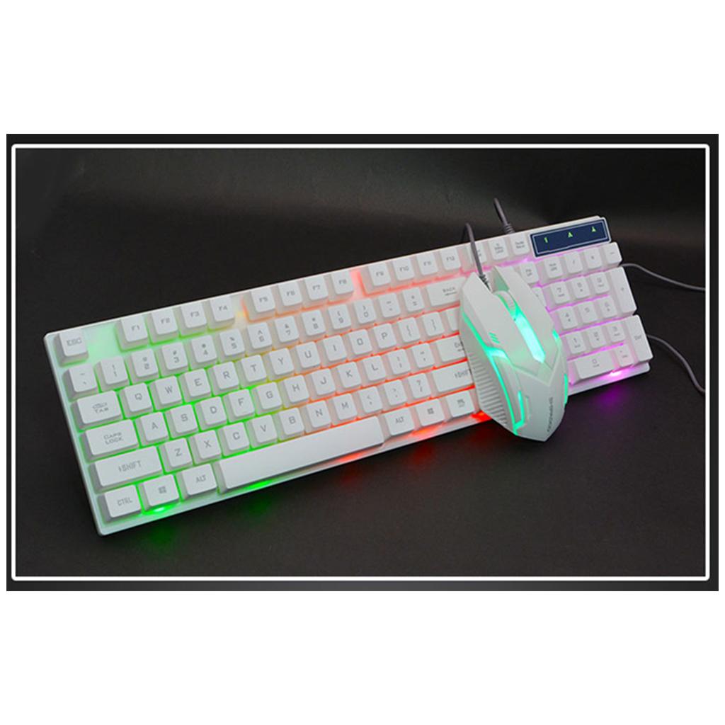 Gaming Keyboard Mouse Combo Set RGB LED Backlight