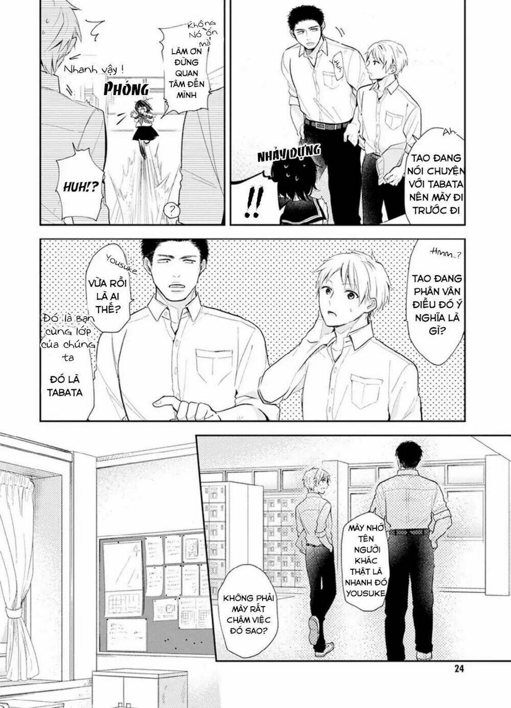 cô gái xấu xí và hoa chapter 1 25