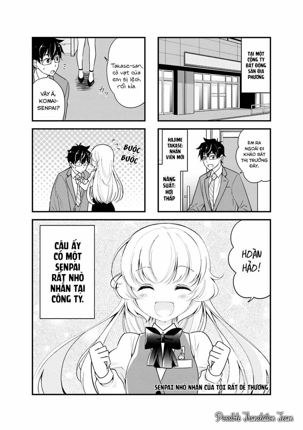 senpai nhỏ nhắn của tôi rất dễ thương chapter 6 2