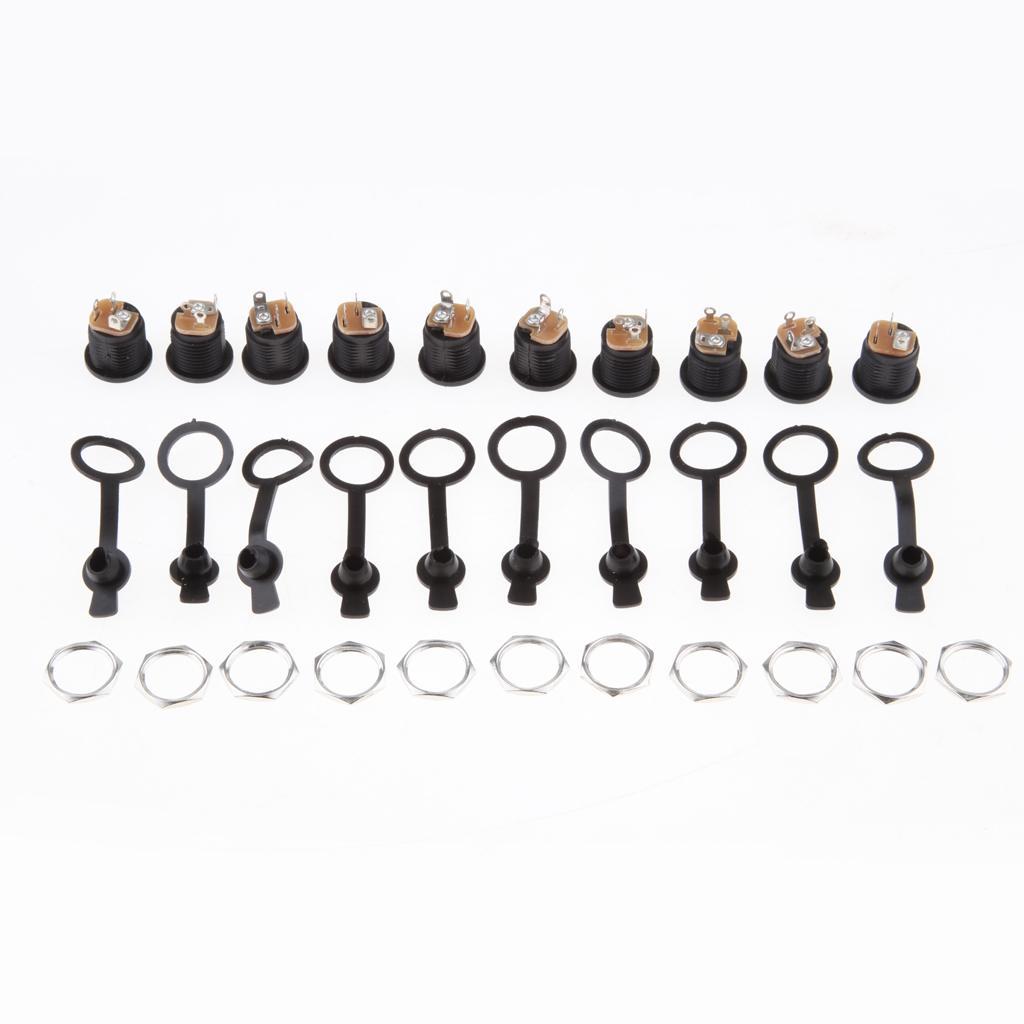 10Pack DC-022 DC Power  Socket DC Connector Adapter Supply  Socket