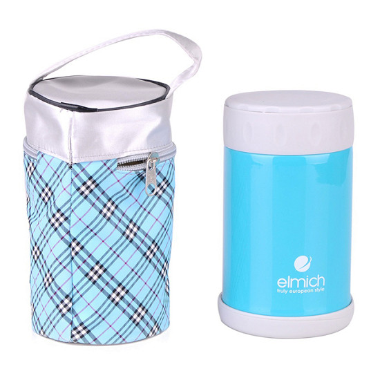 Bình Giữ Nhiệt Chân Không Elmich El6844 - 2246844 500Ml - Xanh Dương