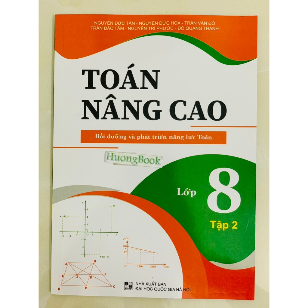 Sách - Combo Toán Nâng Cao Bồi Dưỡng Và Phát Triển Năng Lực Lớp 8 - Tập 1 + 2 (BT)