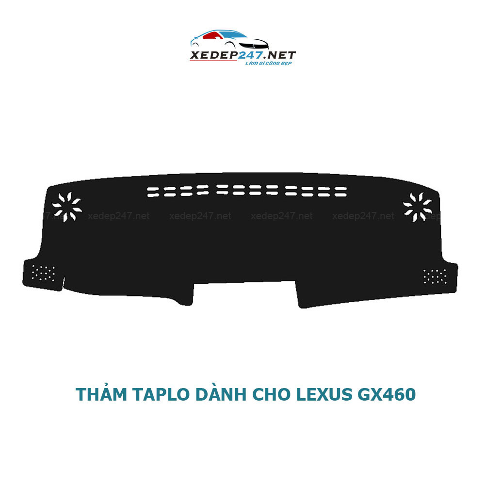 Thảm Taplo dành cho xe Lexus GX460 chất liệu Nhung, da Carbon, da vân gỗ