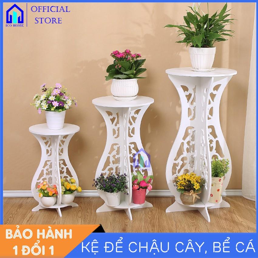 Kệ để chậu cây cảnh bể cá trang trí Tết cực đẹp, nhiều kích thước - ICO HOME