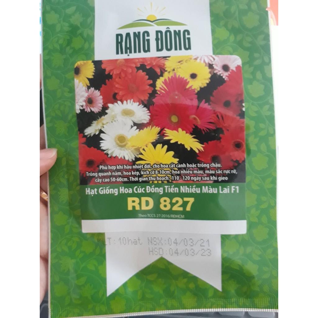 Hạt giống Hoa Cúc Đồng Tiền nhiều màu lai f1 Rado_10 hạt