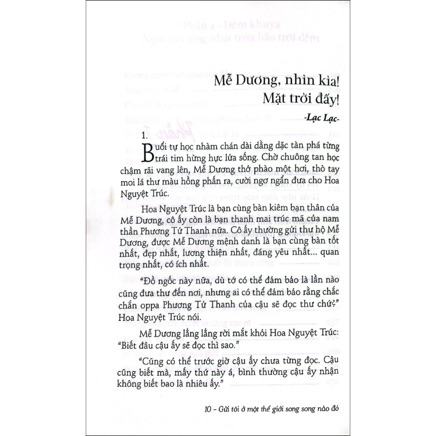 Gửi Tôi Ở Một Thế Giới Song Song Nào Đó