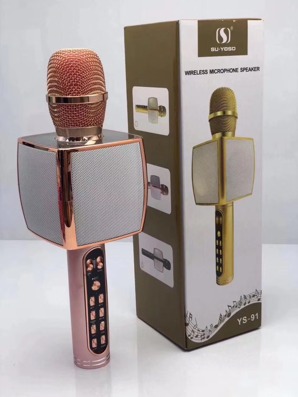 Mic Karaoke Bluetooth Ys -91 - Hàng Nhập Khẩu (Giao Màu Ngẫu Nhiên)