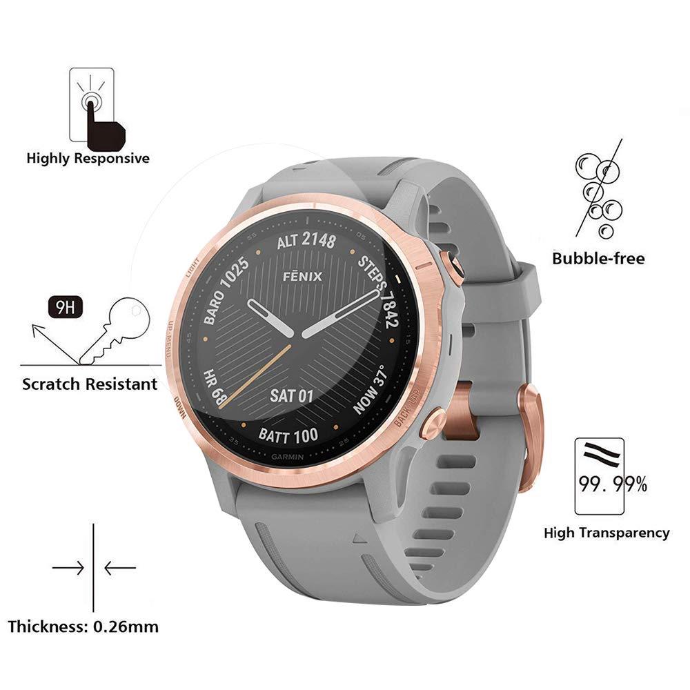Kính Cường Lực Bảo Vệ Màn Hình Cho Garmin Fenix 6s