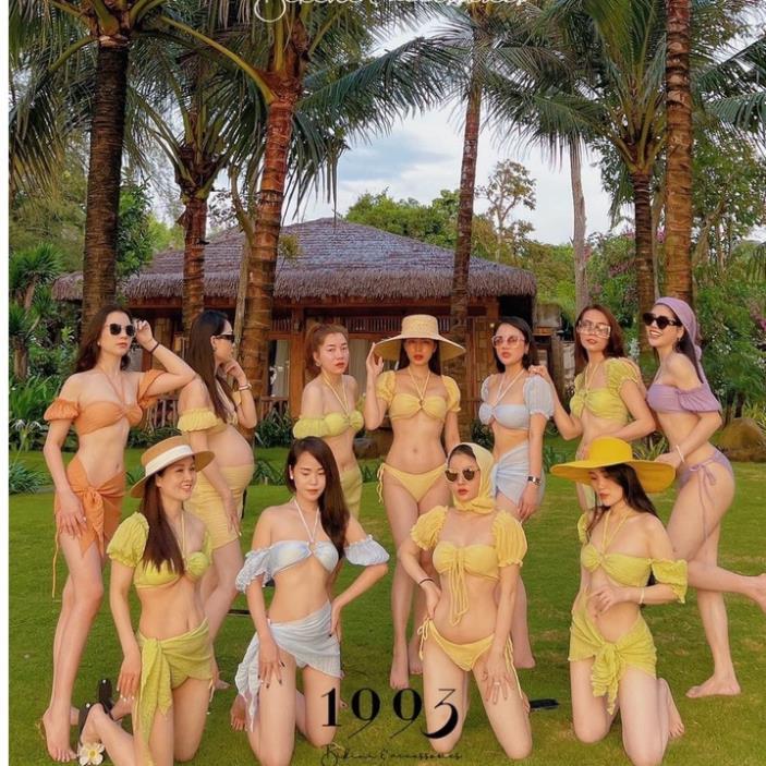 Sét bikini xốp 3 màu - Maxi ngọc Lan