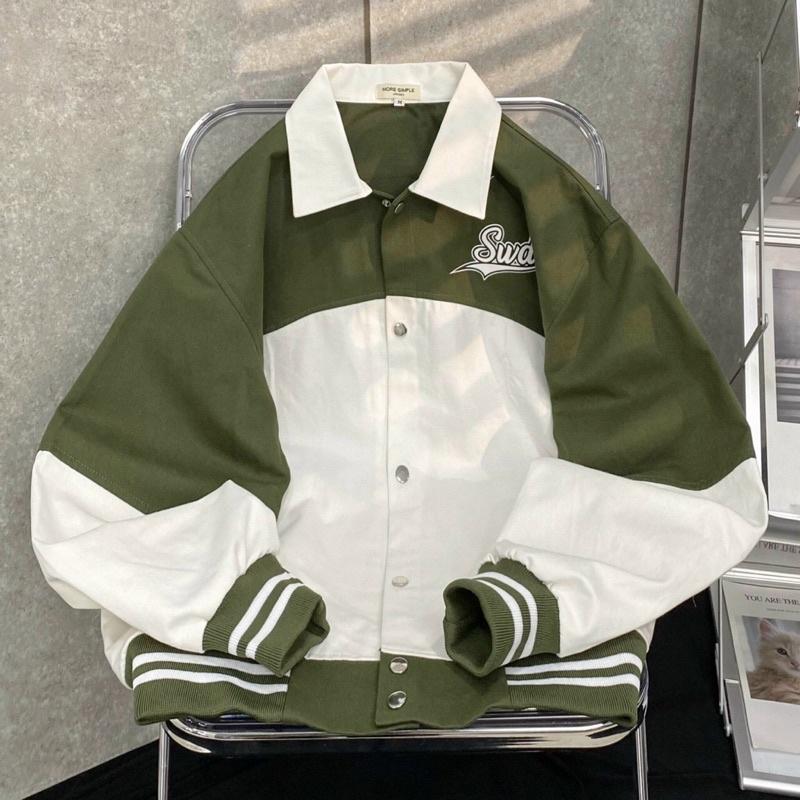 Áo Khoác Jacket Form Rộng BOB Phong Cách Ulzzang