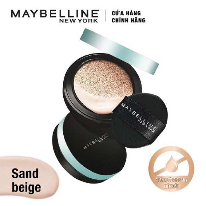 Phấn Nước Kiềm Dầu Maybelline BB Cushion Flawless Matte - Màu Sand Beige 14g