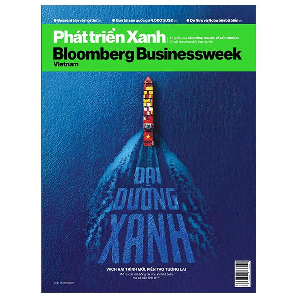 Sách - Tạp Chí Phát Triển Xanh Blooberg Businessweek - Số Tháng 9/2025 - Đại Dương Xanh - Vạch Hải Trình Mới, Kiến Tạo Tương Lai