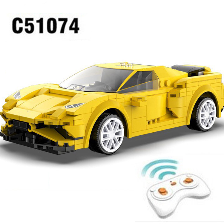 Đồ Chơi Lắp Ráp Kiểu Lego EVO Race Car Siêu Xe Điều Khiển Từ Xa Lắp C51074 Với 289 Chi Tiết