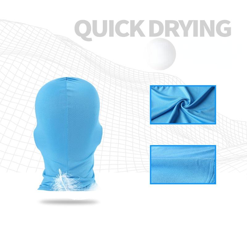 Mũ xe đạp nam Balaclava Full Face Ski Mask Hood đi bộ cắm trại săn bắn chiến thuật quân sự Airsoft Mũ xe đạp mũ cổ Color: 08