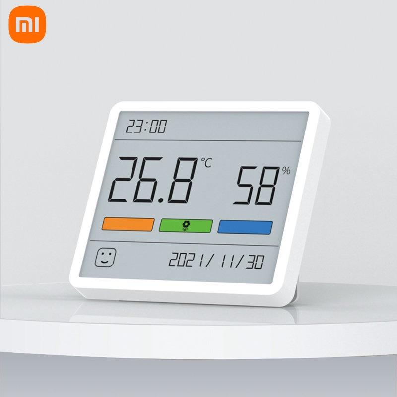 Đồng Hồ Nhiệt Kế Xiaomi Duka Atuman TH1 Màn Hình Lớn 2.8 '' Có Giá Đỡ Tiện Dụng Cho Gia Đình
