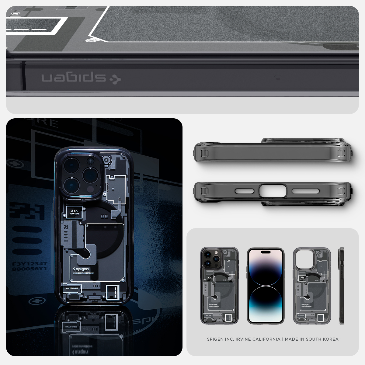 Ốp Lưng Spigen Dành Cho iPhone 14 ProMax Ultra Hybrid Zero ONE MAGFIT - Hàng Chính Hãng