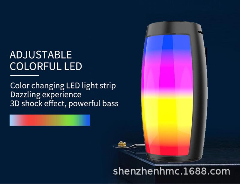 Cột âm thanh di động không dây 30W Loa siêu trầm âm thanh nổi công suất cao Loa tiệc âm trầm có micrô Loa karaoke gia đình Màu sắc: ZQS1202 10W