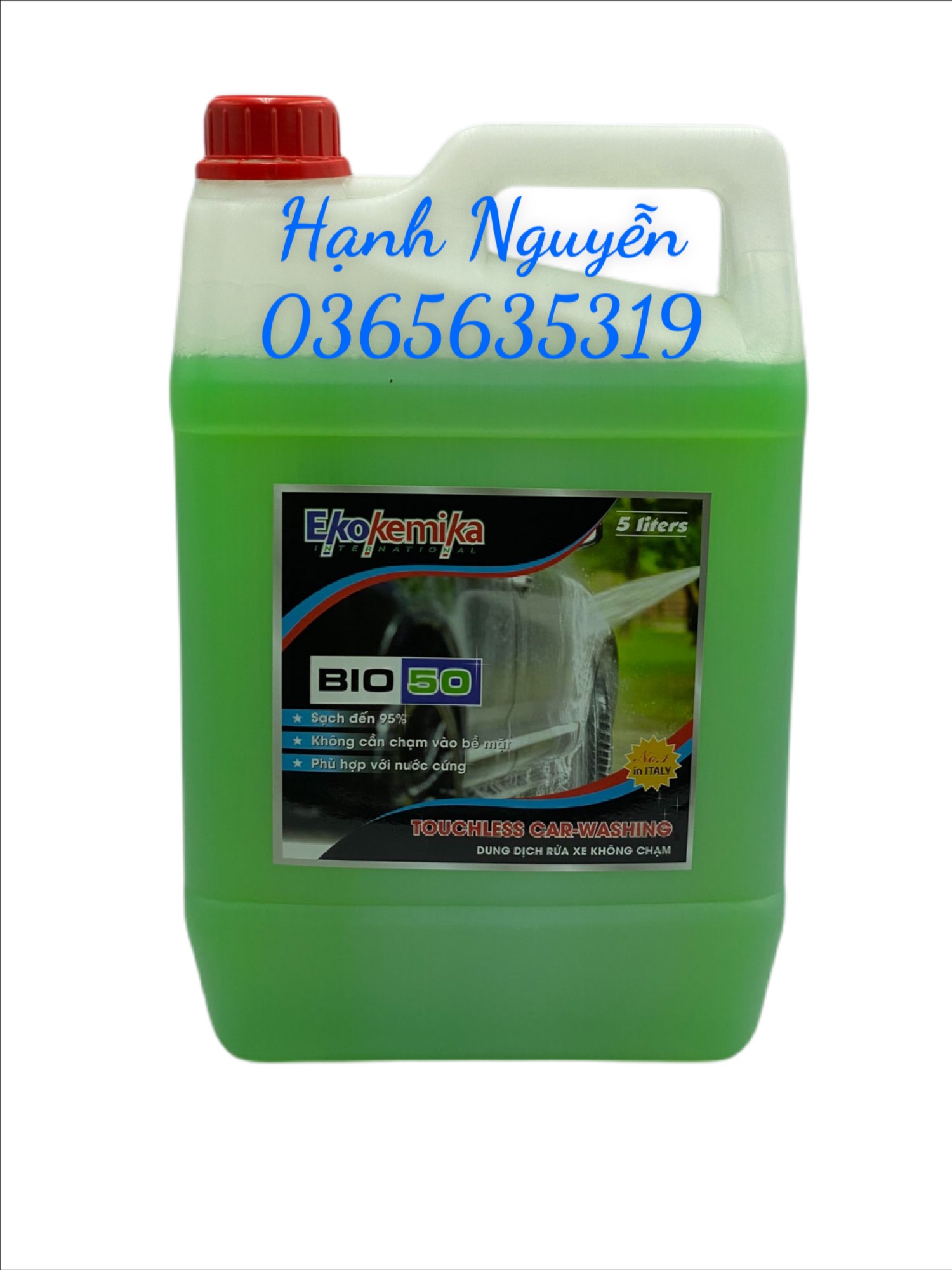 DUNG DỊCH RỬA XE KHÔNG CHẠM BIO 50-5L