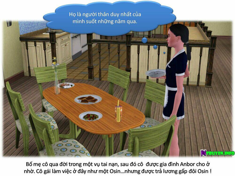 truyện sims - bí mật màu xanh chapter 1 14