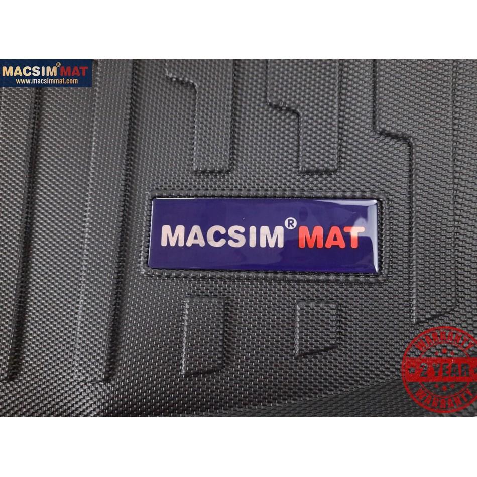 Thảm lót cốp Audi A3 2019-đến nay nhãn hiệu Macsim chất liệu TPV cao cấp màu đen