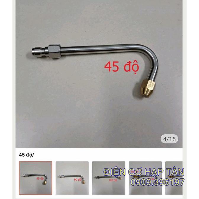 Cần béc xịt rửa xe DÀI 30CM , vệ sinh máy lạnh , máy giặt 45_ 90_ 120 độ