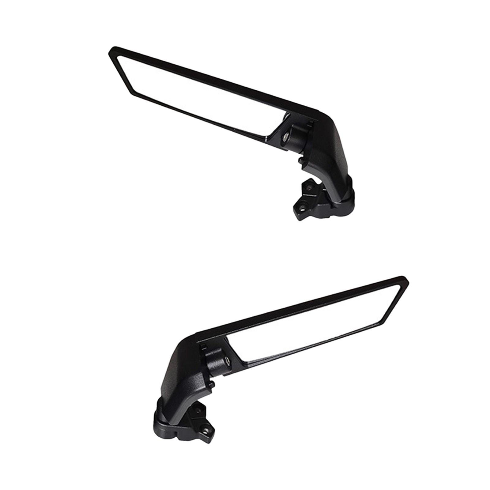 2Pcs Motorcycle Rear View Mirror 360 Rotatable Side Mirrors Bar End Motorcycle Fitment Repair Parts Fit for Yamaha Model Yzf R3 R25 R15V3
