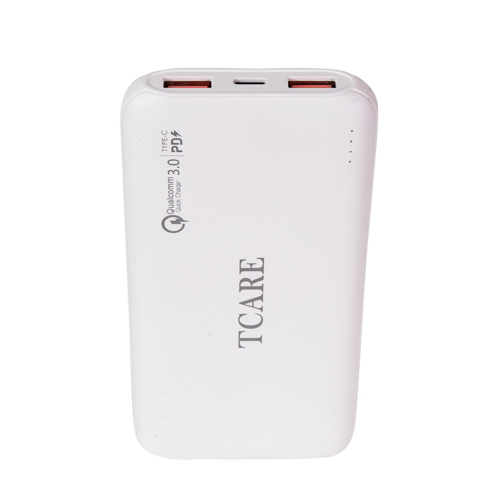 Pin sạc dự phòng 10000mAh Sạc Nhanh QC 3.0 Tcare T365 - Hàng Chính Hãng